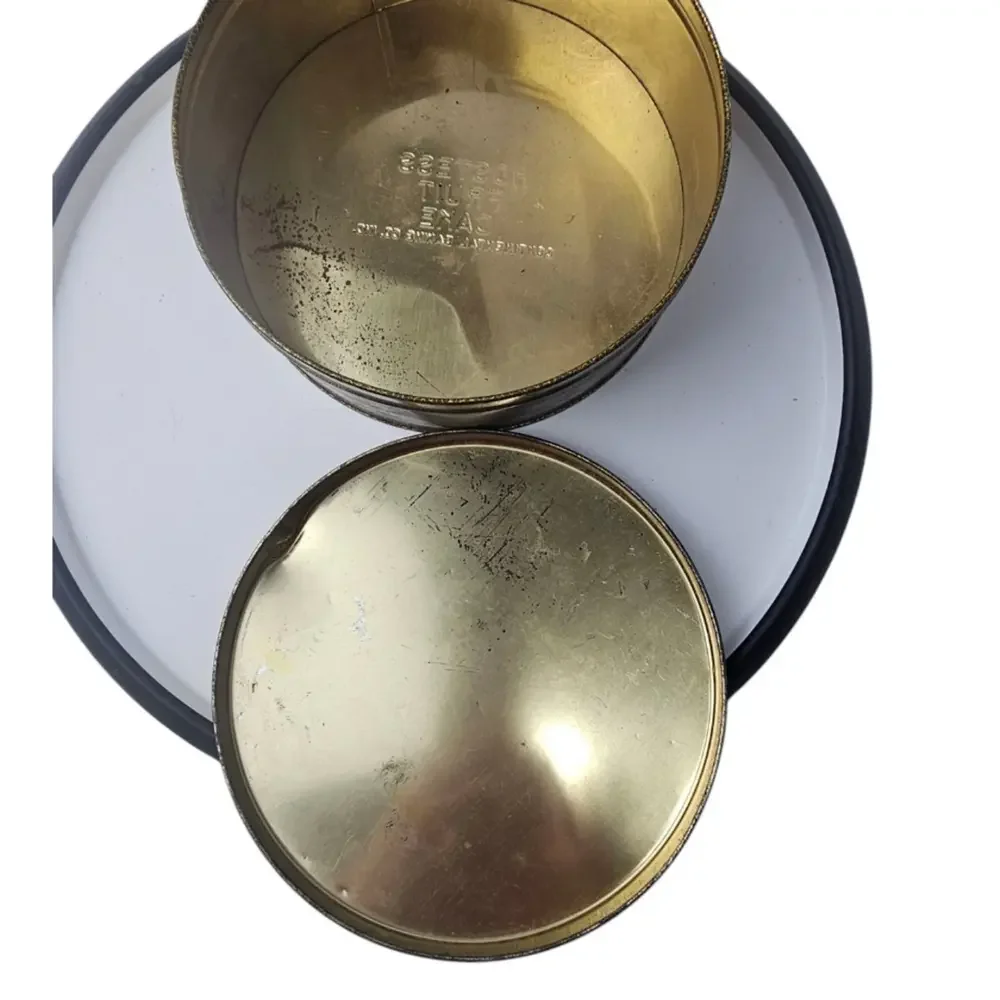Vintage Hostess Fruit Cake Metal Tin 8